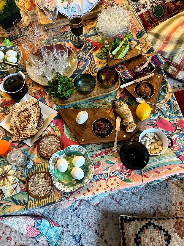 Passover Seder plate - Peace Love Light Shop