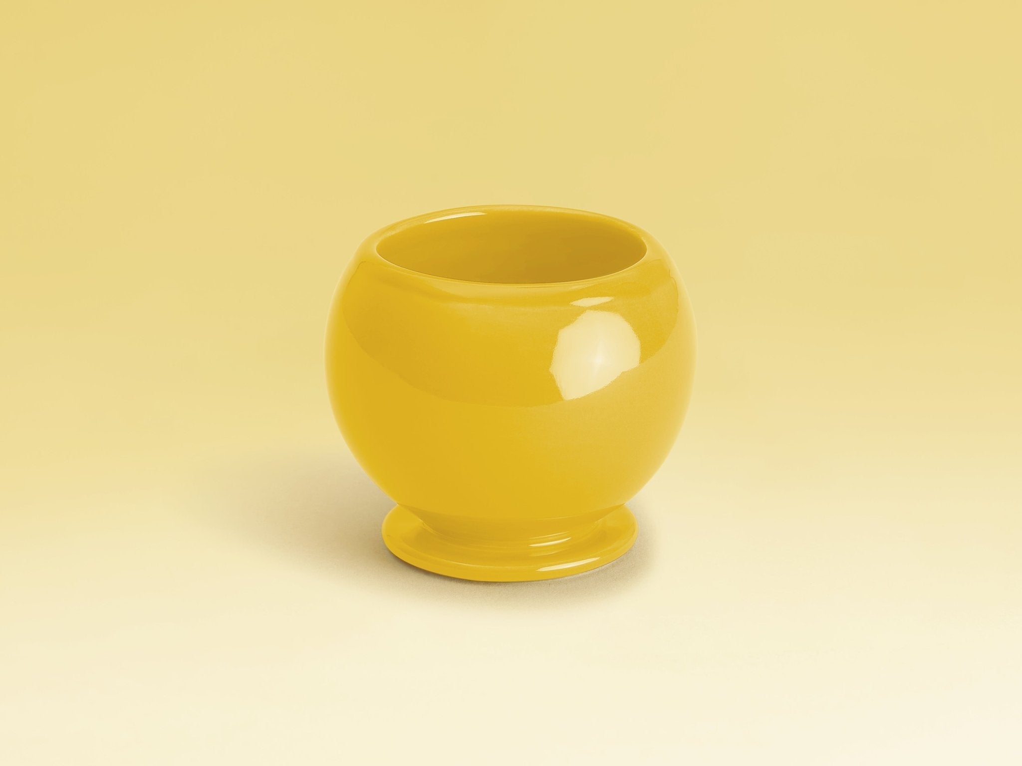 Ceramic modern kiddush cup- Peace Love Light Shop