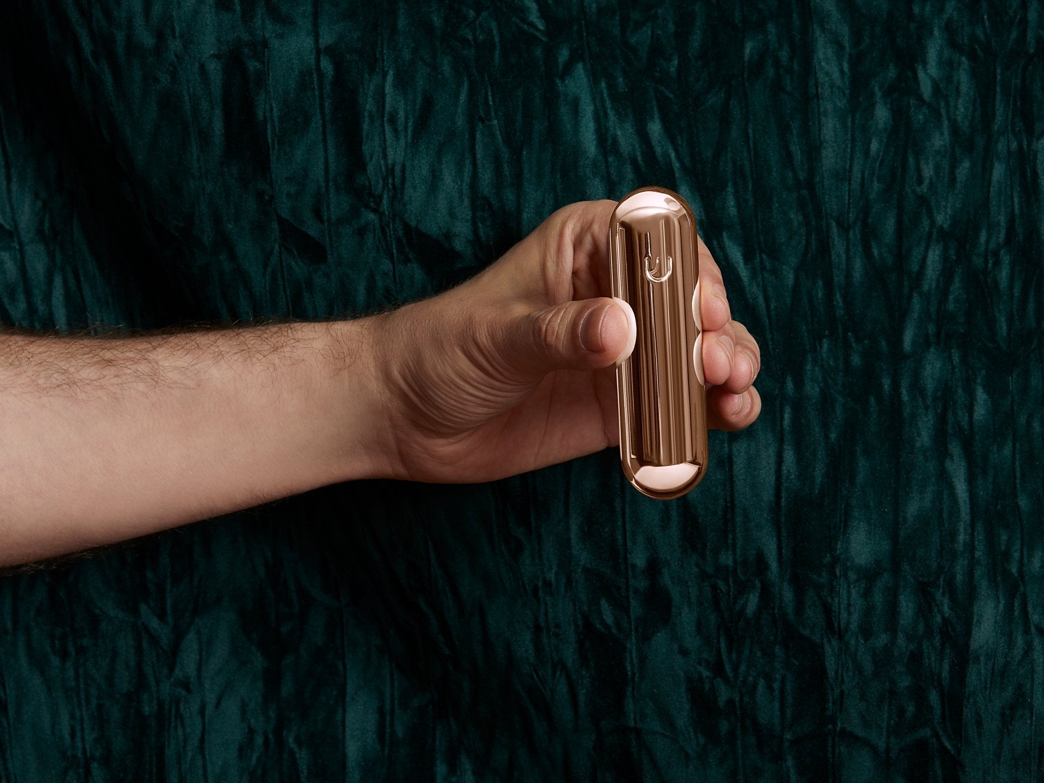 Pill Mezuzah - Aluminum