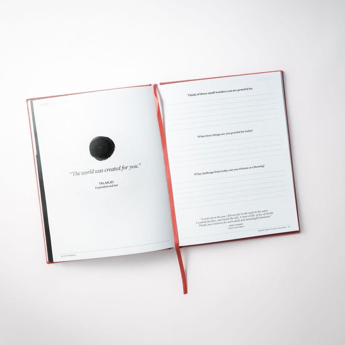 Jewish Gratitude Journal- Peace Love Light Shop