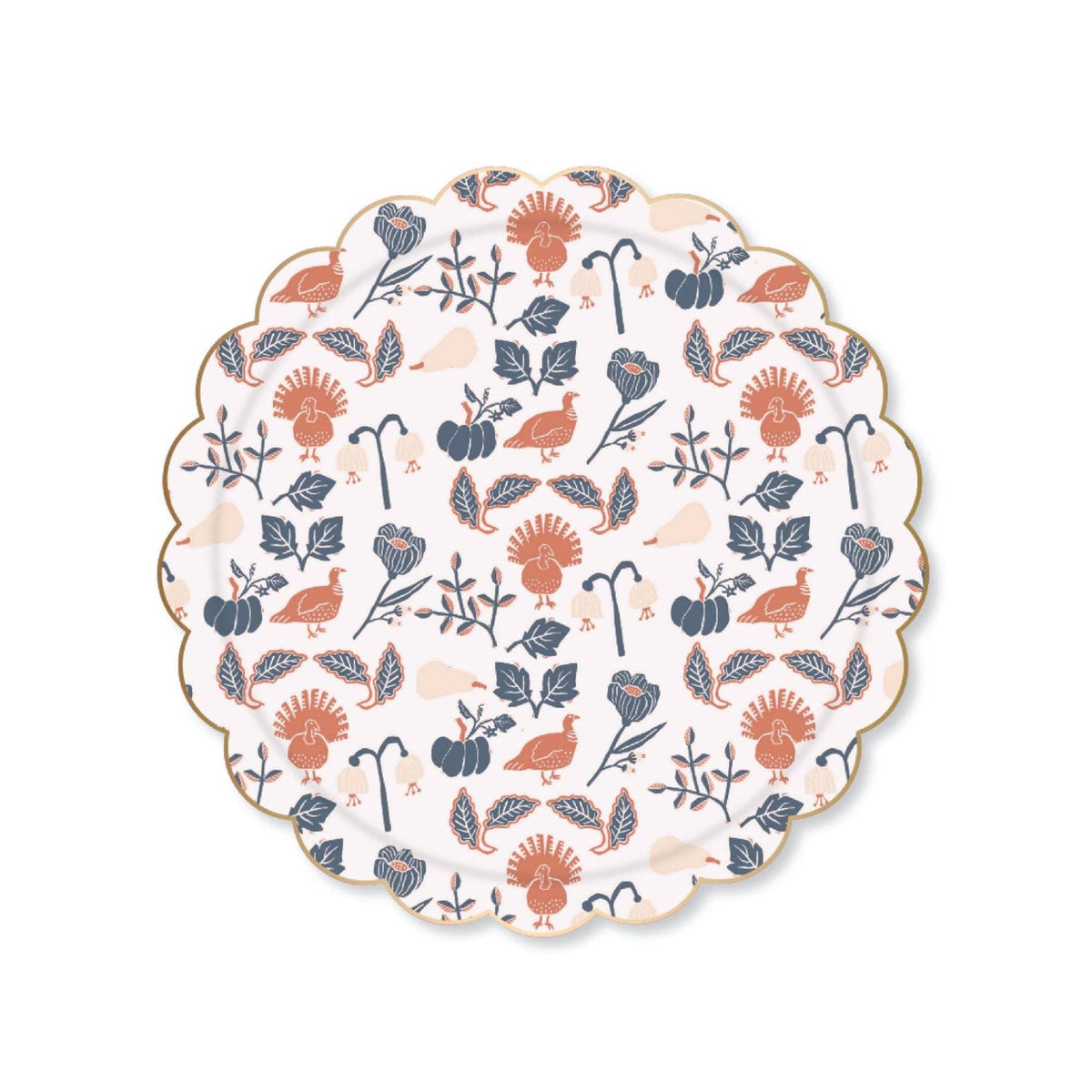 Thanksgiving Paper Plates- Peace Love Light Shop