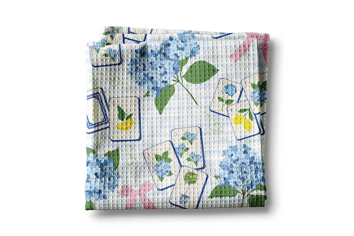 Mah Jong Tea Towel- Peace Love Light Shop