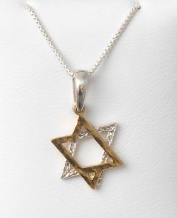 Star of David necklace- Peace Love Light Shop