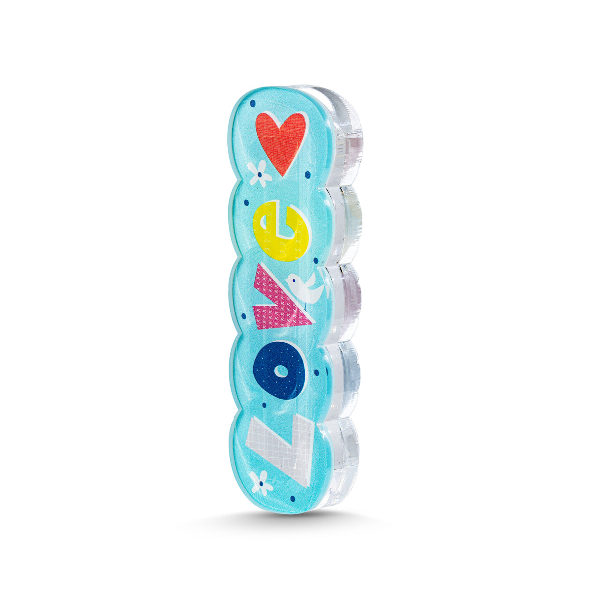 Love Acrylic Mezuzah, Israel Museum Collection