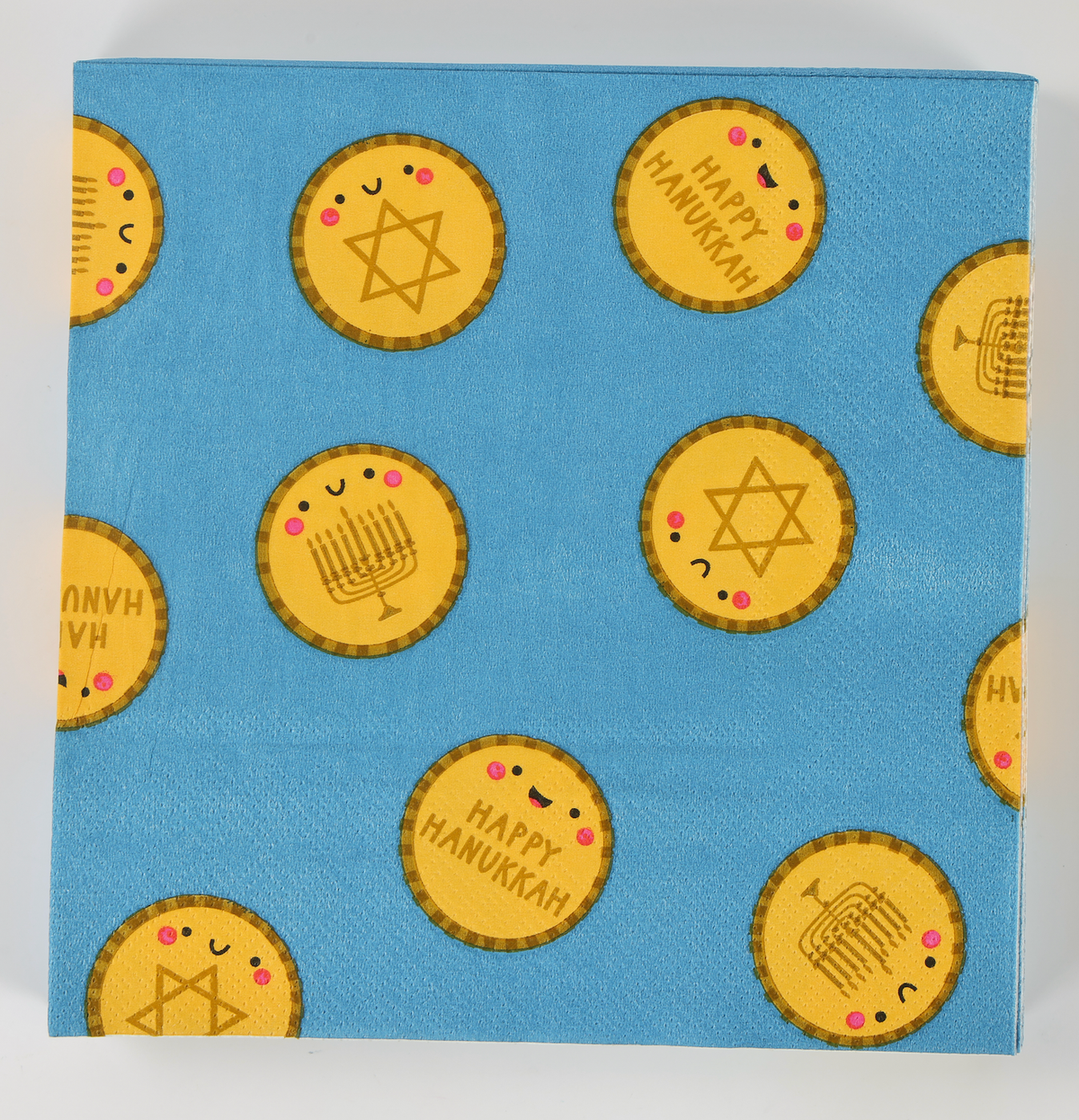 Hanukkah Gelt Napkins- Peace Love Light Shop