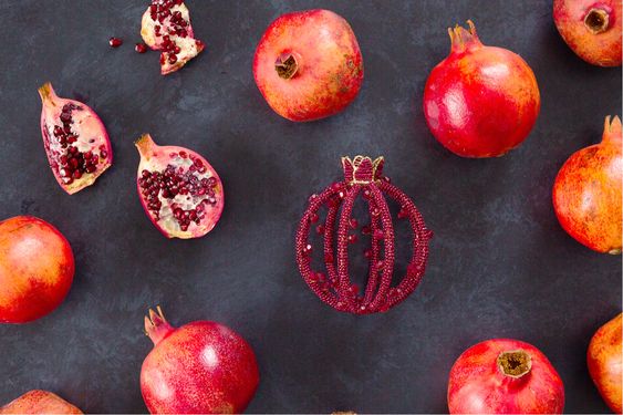 Rosh Hashanah Pomegranate Decor- Adara Rituals, Peace Love Light ShopRosh Hashanah, Sukkot Pomegranate Decor- Adara Rituals, Peace Love Light Shop