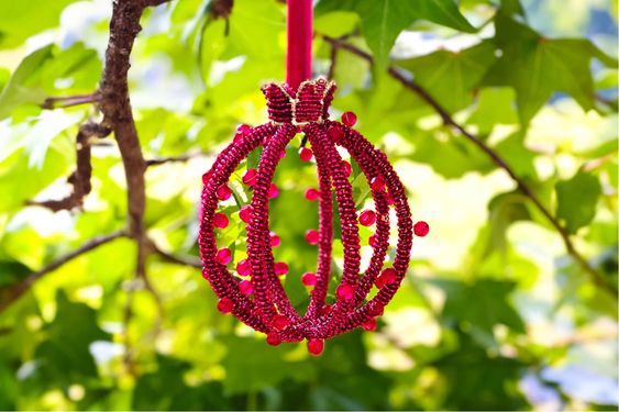 Rosh Hashanah Pomegranate Decor- Adara Rituals, Peace Love Light Shop