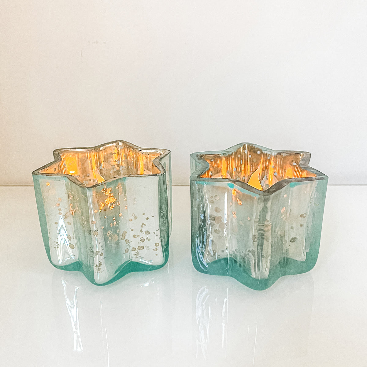 Liora star of David votives- Shabbat candles. Peace Love Light Shop