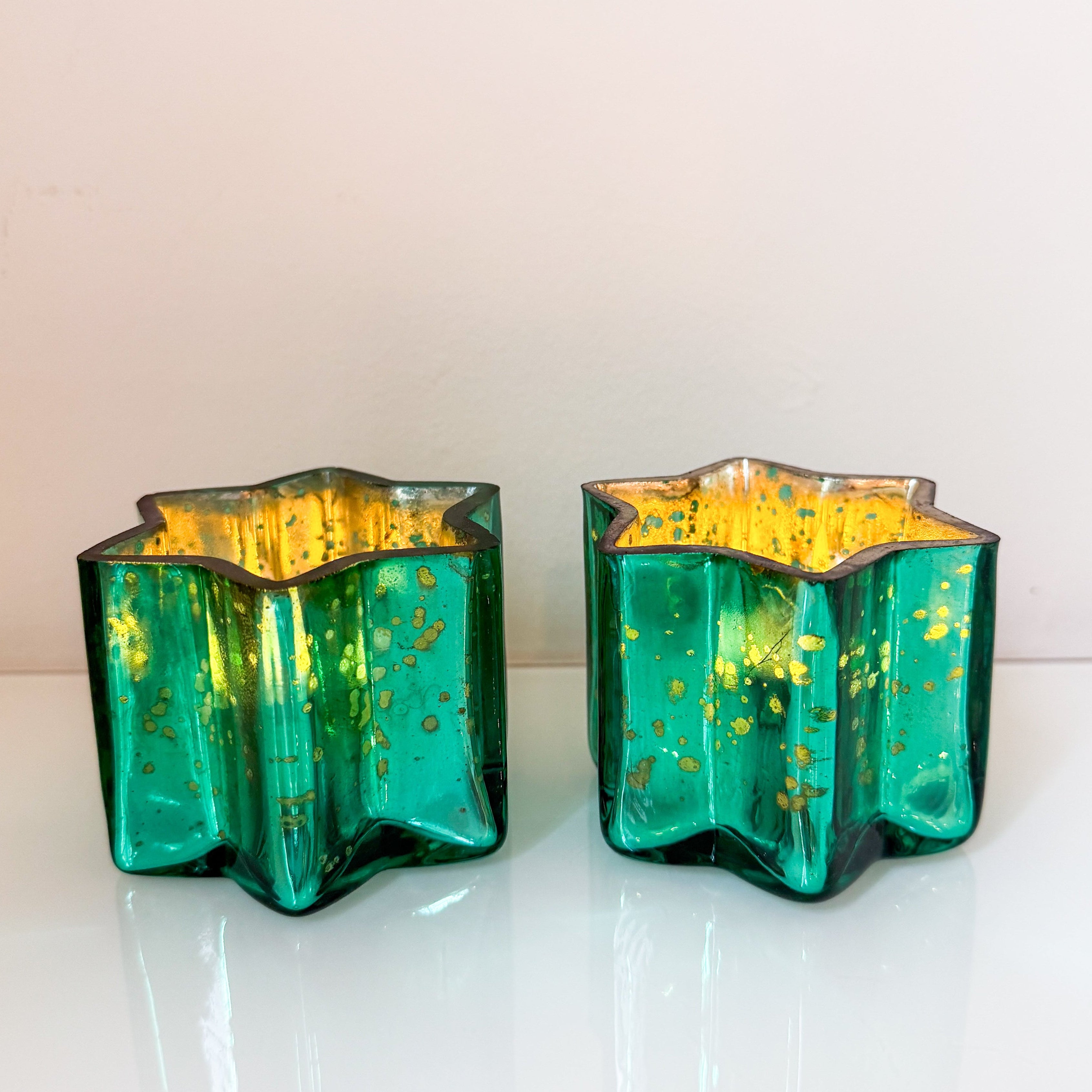 Liora star of David votives, shabbat- Peace Love Light Shop