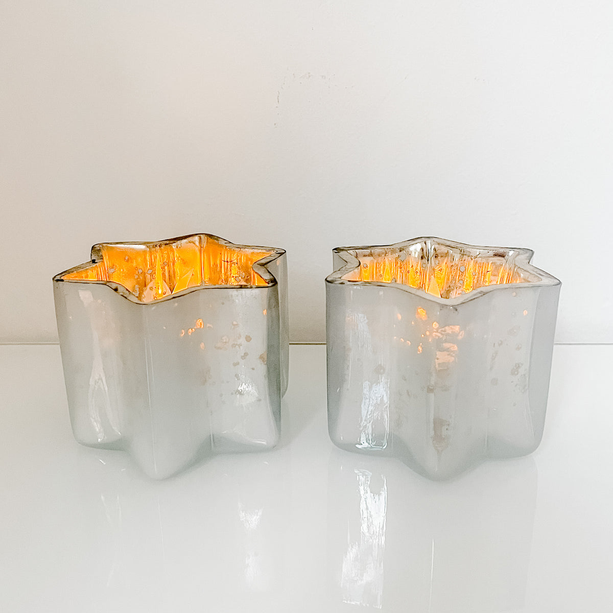 Liora star of David votives- Shabbat candles. Peace Love Light Shop
