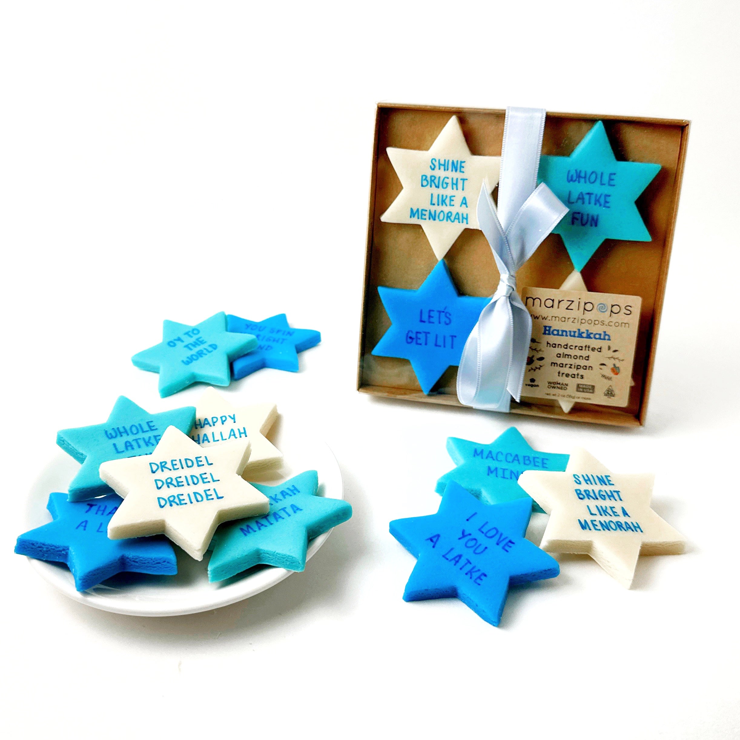 Hanukkah Cookies- Funny Puns. Peace Love Light Shop