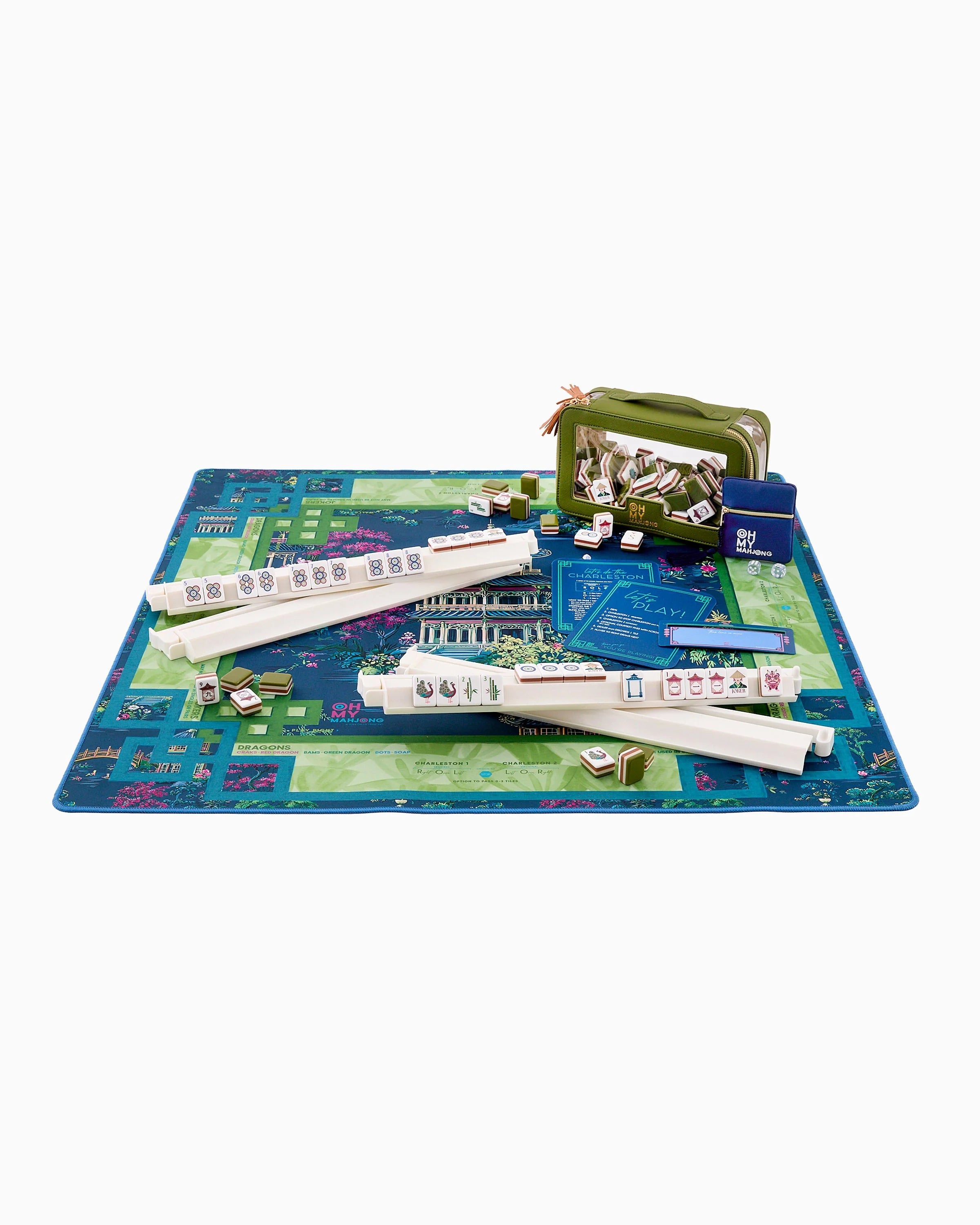 Elysium Mahjong Mat- Peace Love Light Shop
