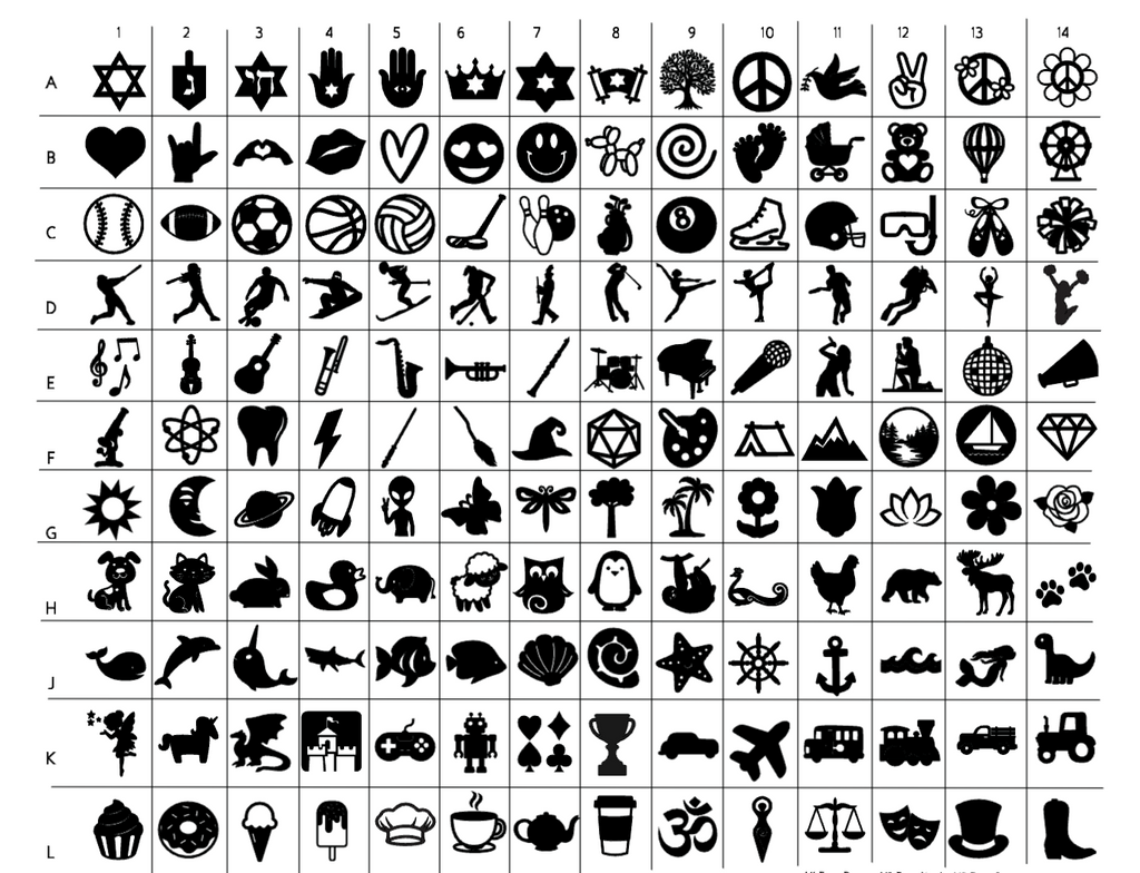 Custom wood block menorah icon options- Peace Love Light Shop