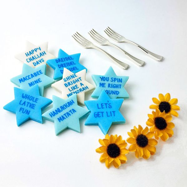 Hanukkah Cookies- Funny Puns. Peace Love Light Shop