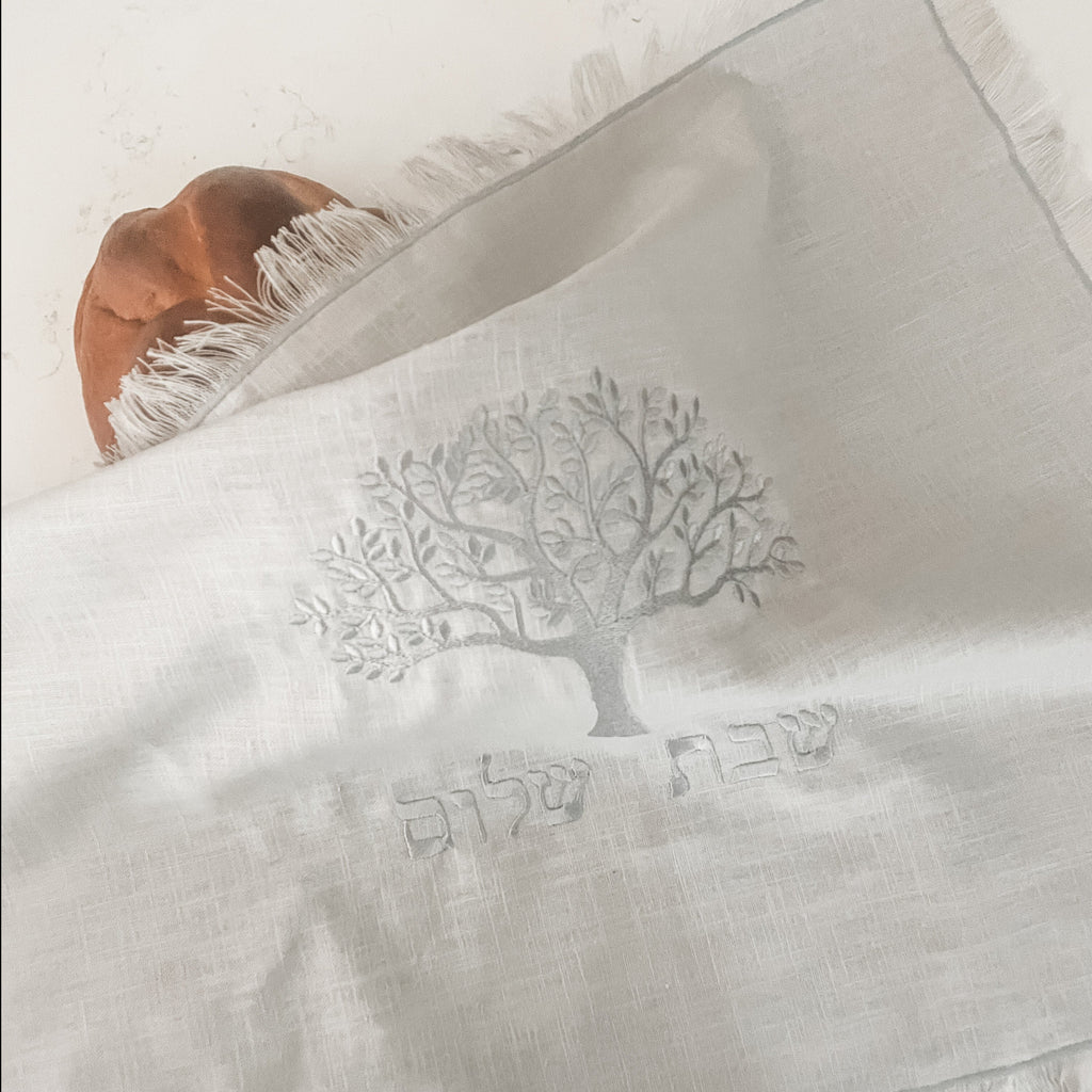 Shabbat Challah Cover- Peace Love Light Shop
