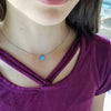 Blue Opal Jewish Star Necklace - Peace Love Light Shop