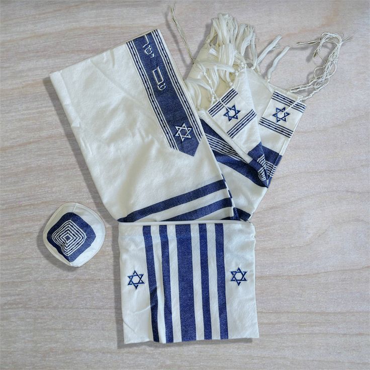 Tallit, Wood, Made In Israel, Special Edition, Am Yisrael Chai- Peace Love Light Shop