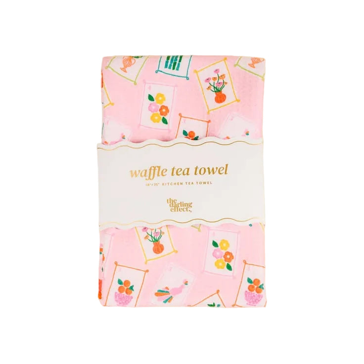 Mah Jong Tea Towel- Peace Love Light Shop