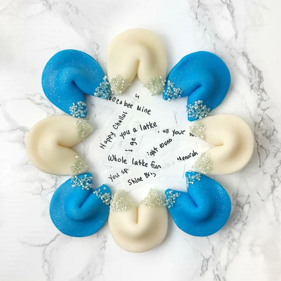 Marzipan Hanukkah Gift- Peace Love Light Shop