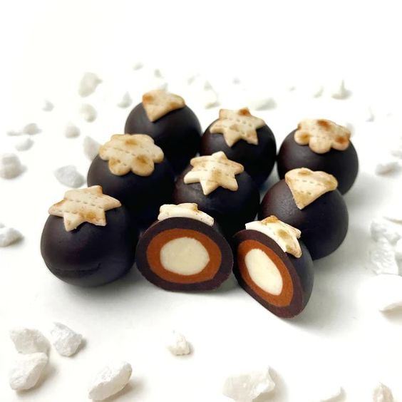 Marzipan Passover Matzah Truffles