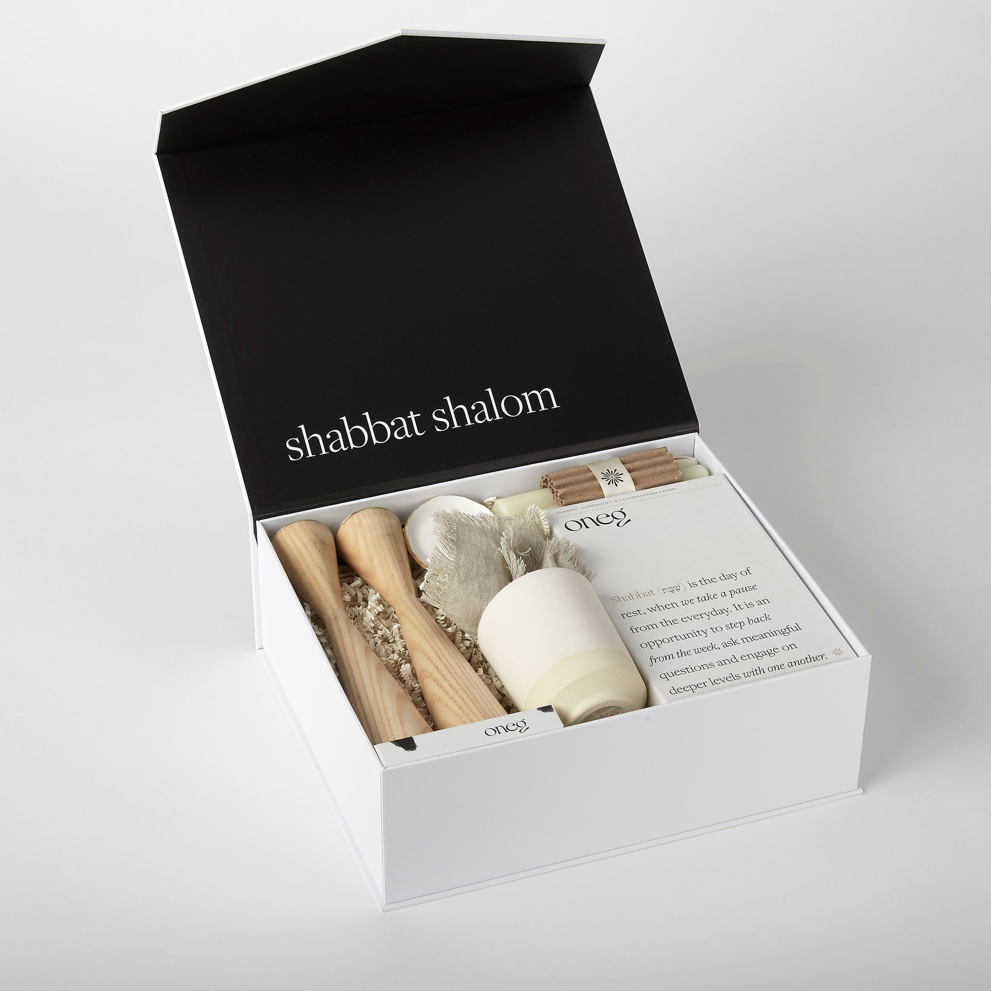 The Shabbat Box, Jewish Gift- Peace Love Light Shop