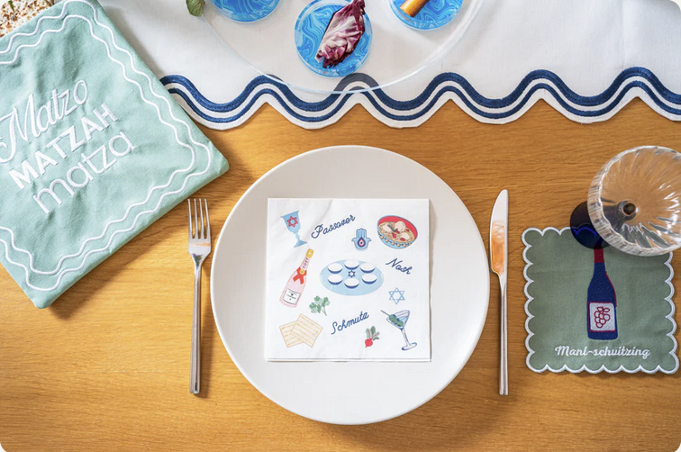 L'Chaim Cocktail Napkins, Peace Love Light Shop