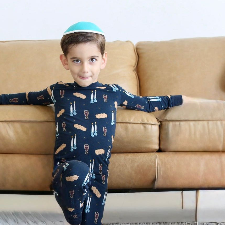 Shiloh & Kate- Shabbat Bamboo Pajamas- Peace Love Light Shop