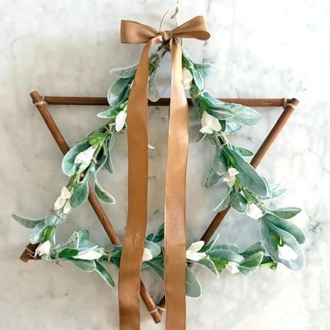 Star botanical- cinnamon ribbon