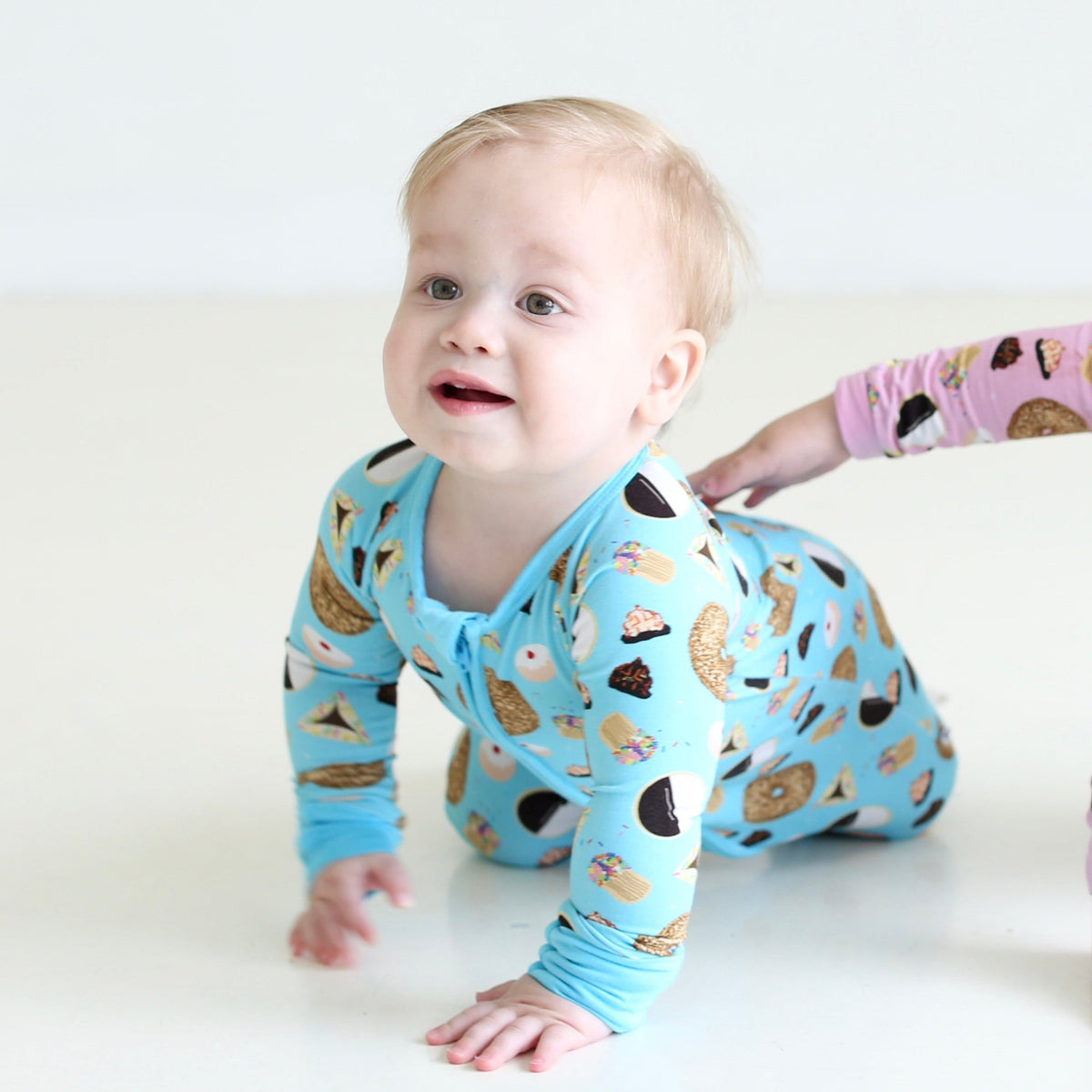 Jewish food baby pajamas- Peace Love Light Shop