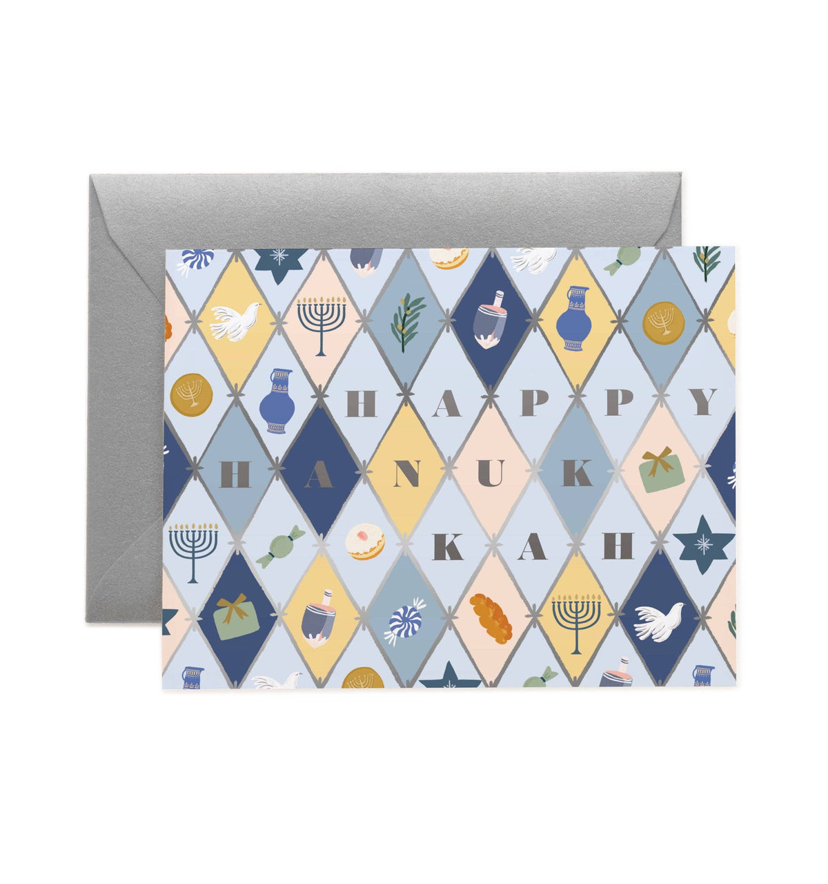 Hanukkah Cards, Rifle Paper- Boxed Set of 8- Peace Love Light Shop