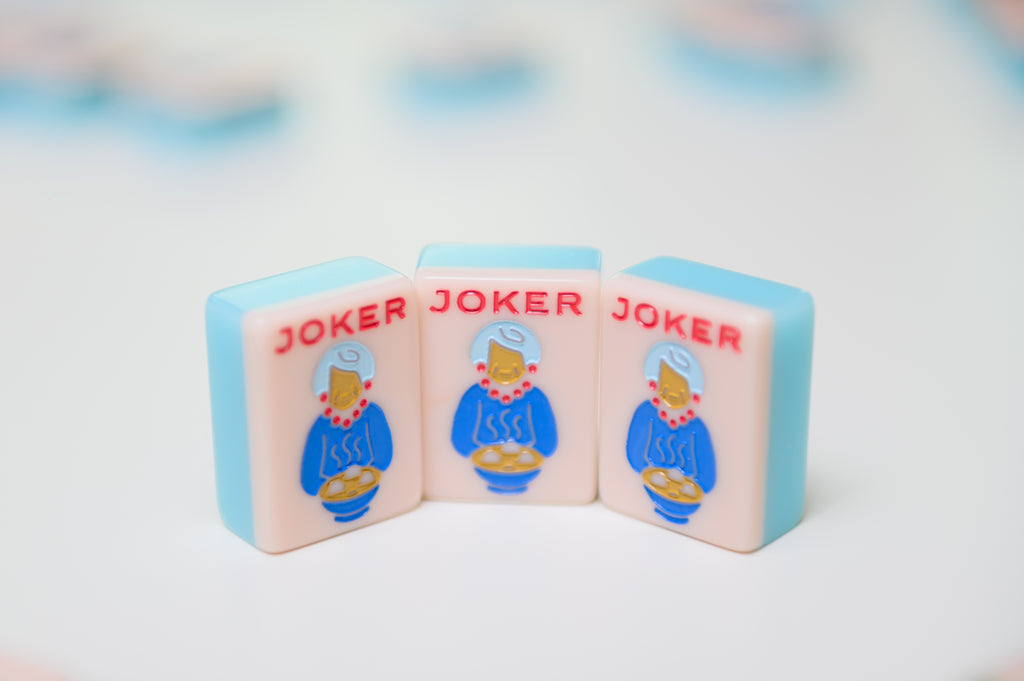 Jewish Inspired Menschie Mahjong Set, Goldie Lox- Peace Love Light Shop