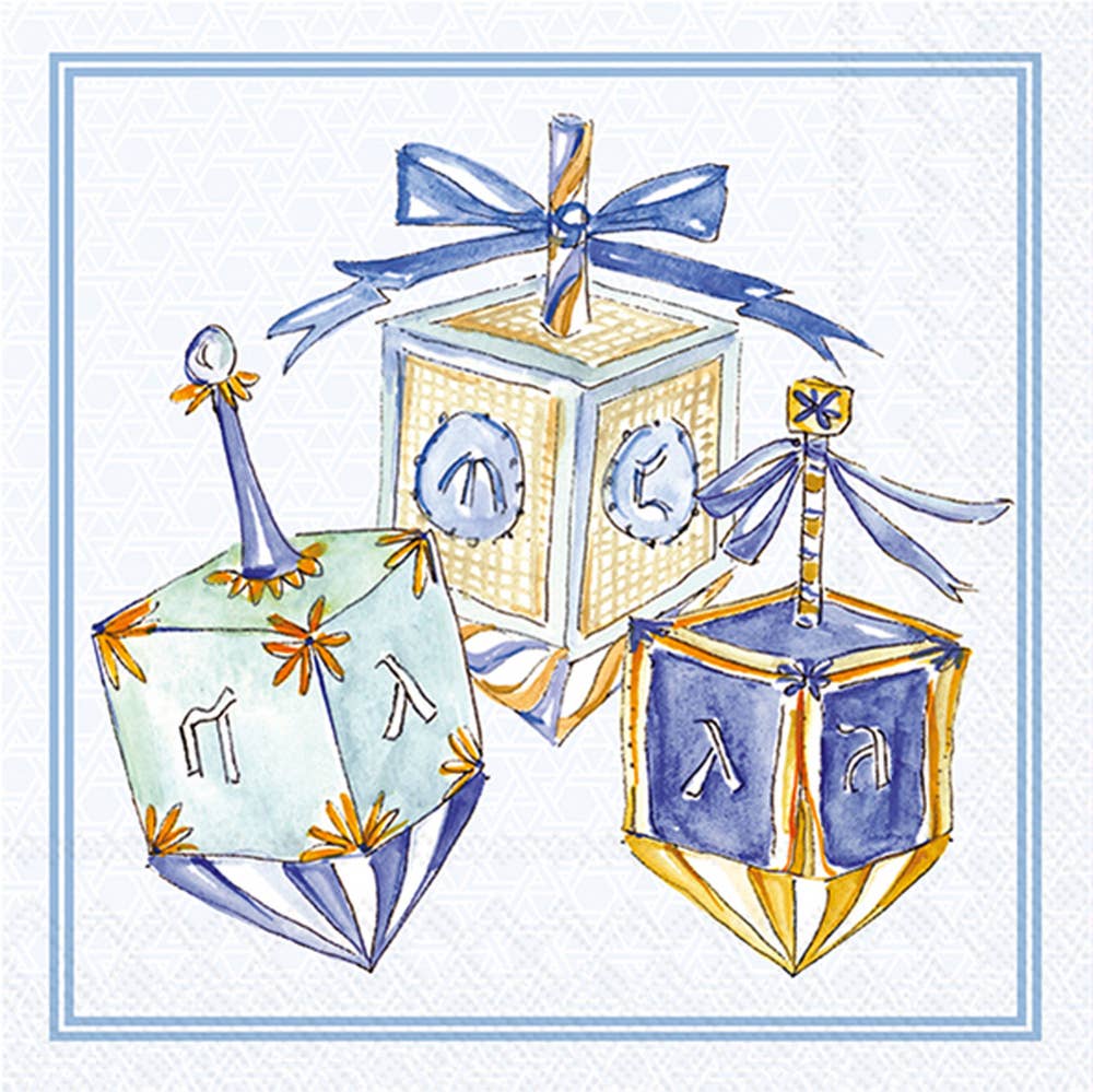 Hanukkah decorative napkins- Peace Love Light Shop