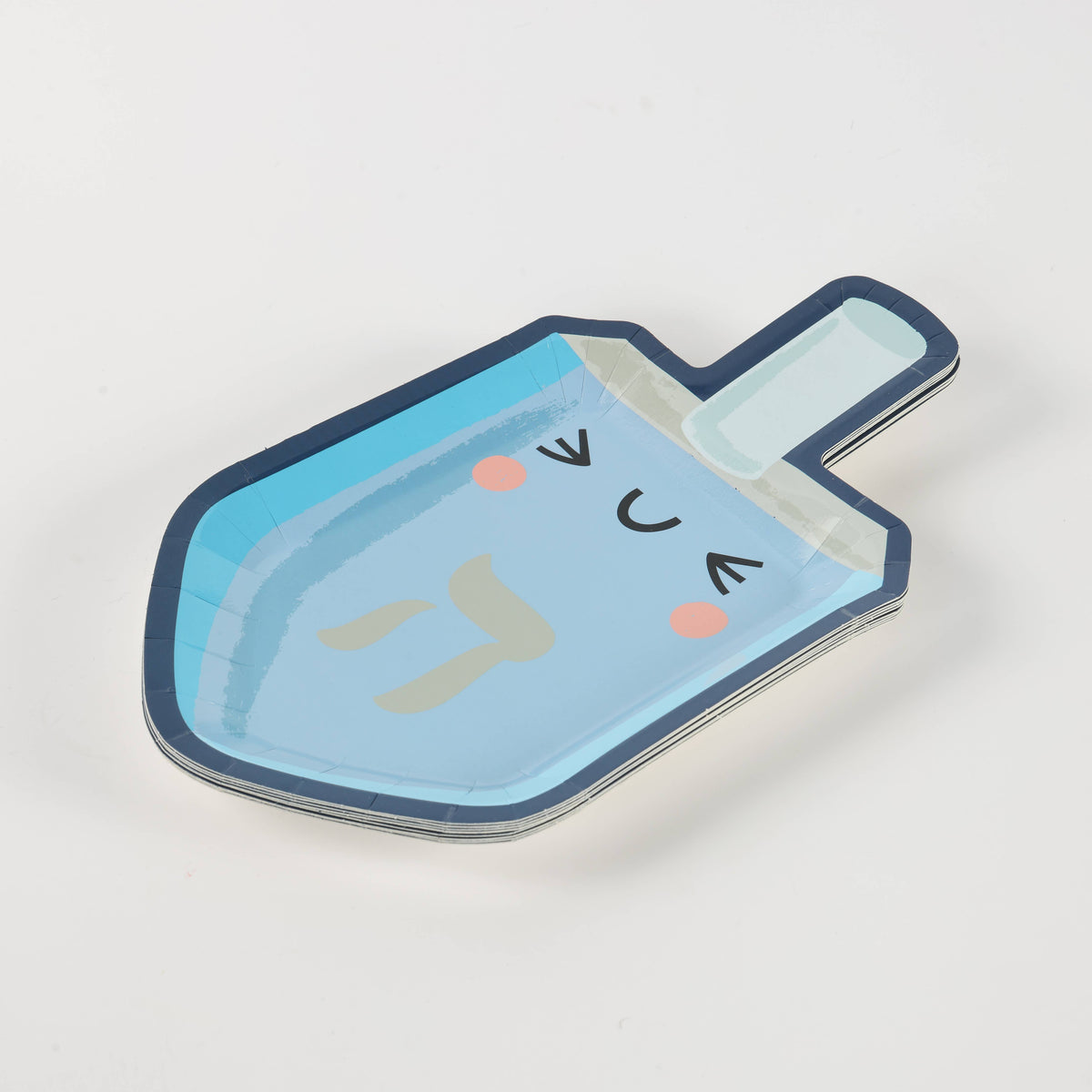 Hanukkah Dreidel Plates for Kids- Peace Love Light Shop