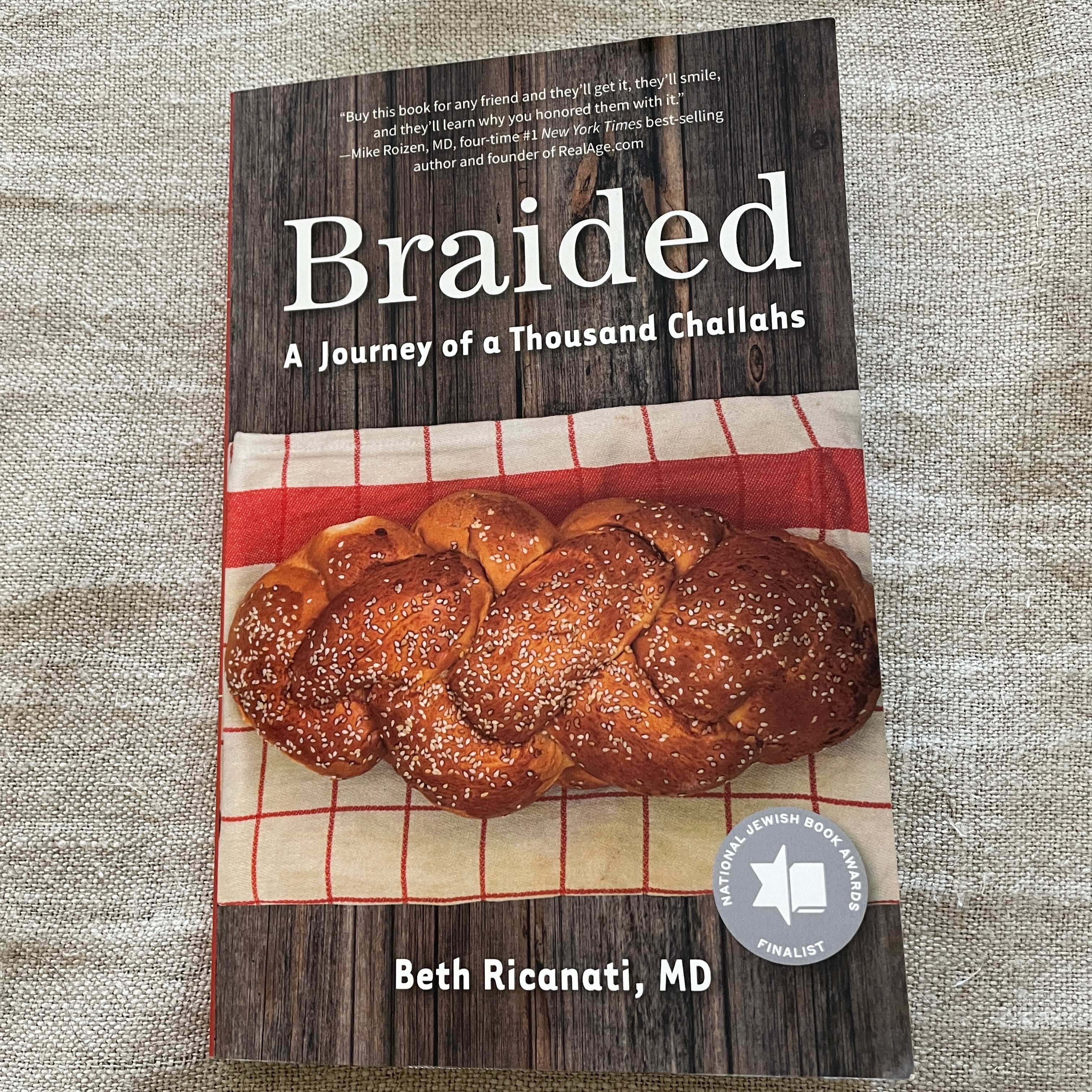 Braided, A Journey of a Thousand Challahs, Award Winning Autographed Book - Peace Love Light Shop