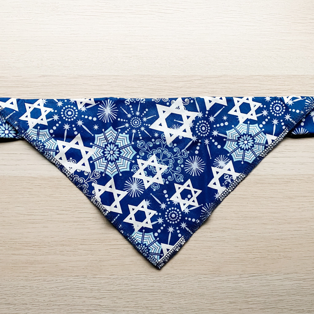 Jewish Dog Bandana- Hanukkah pet gift