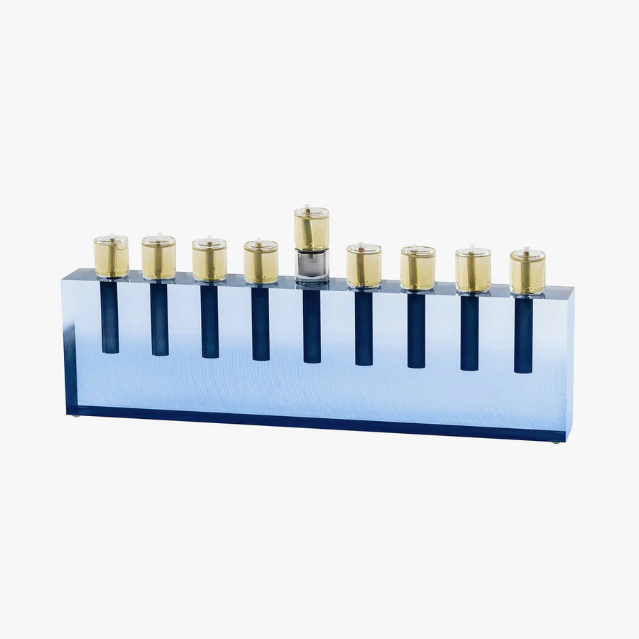 Modern Oil Menorah - Peace Love Light Shop
