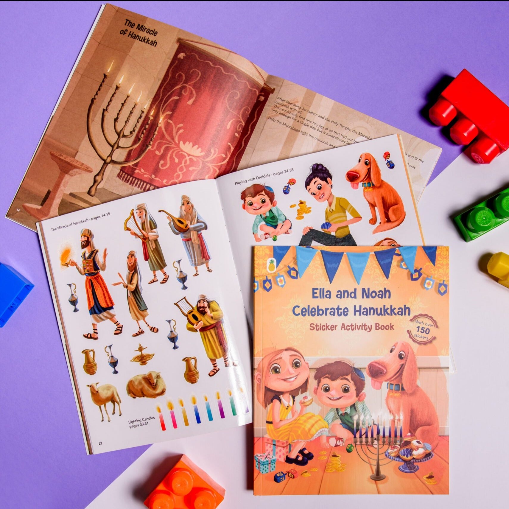 Ella and Noah Celebrate Hanukkah- Peace Love Light Shop