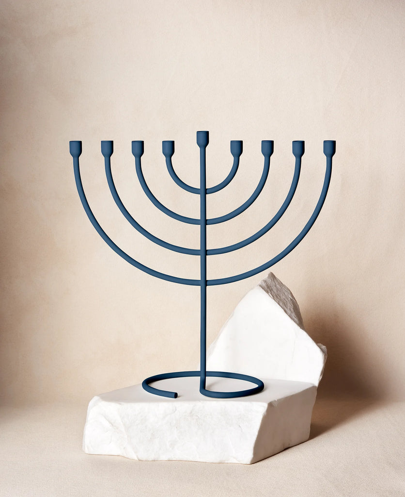 Trace Modern Menorah, Via Maris, Peace Love Light Shop