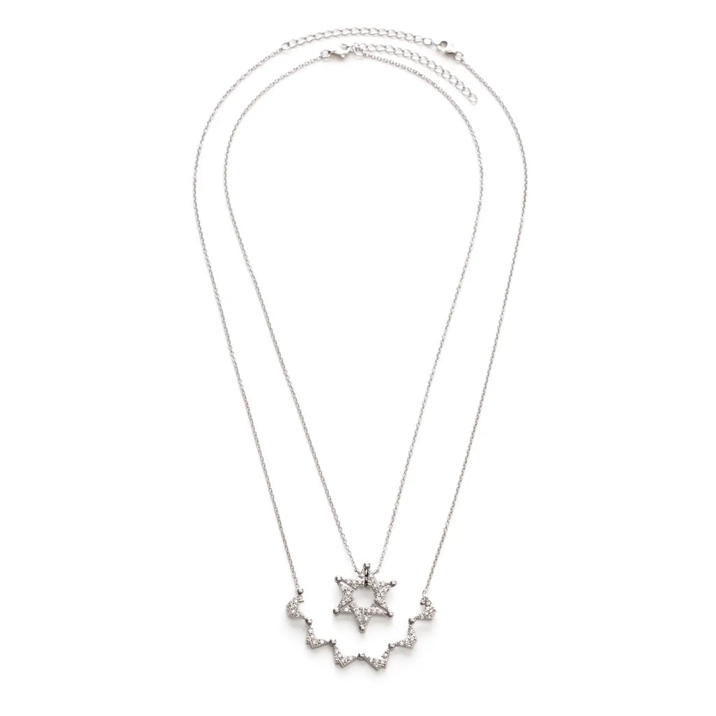 Star of David Butterfly Necklace- Peace Love Light Shop