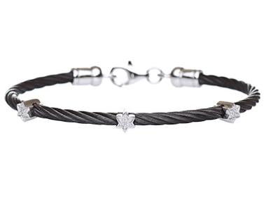 Diamond Jewish Star Bracelet - Peace Love Light Shop
