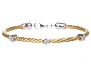 Diamond Jewish Star Bracelet - Peace Love Light Shop