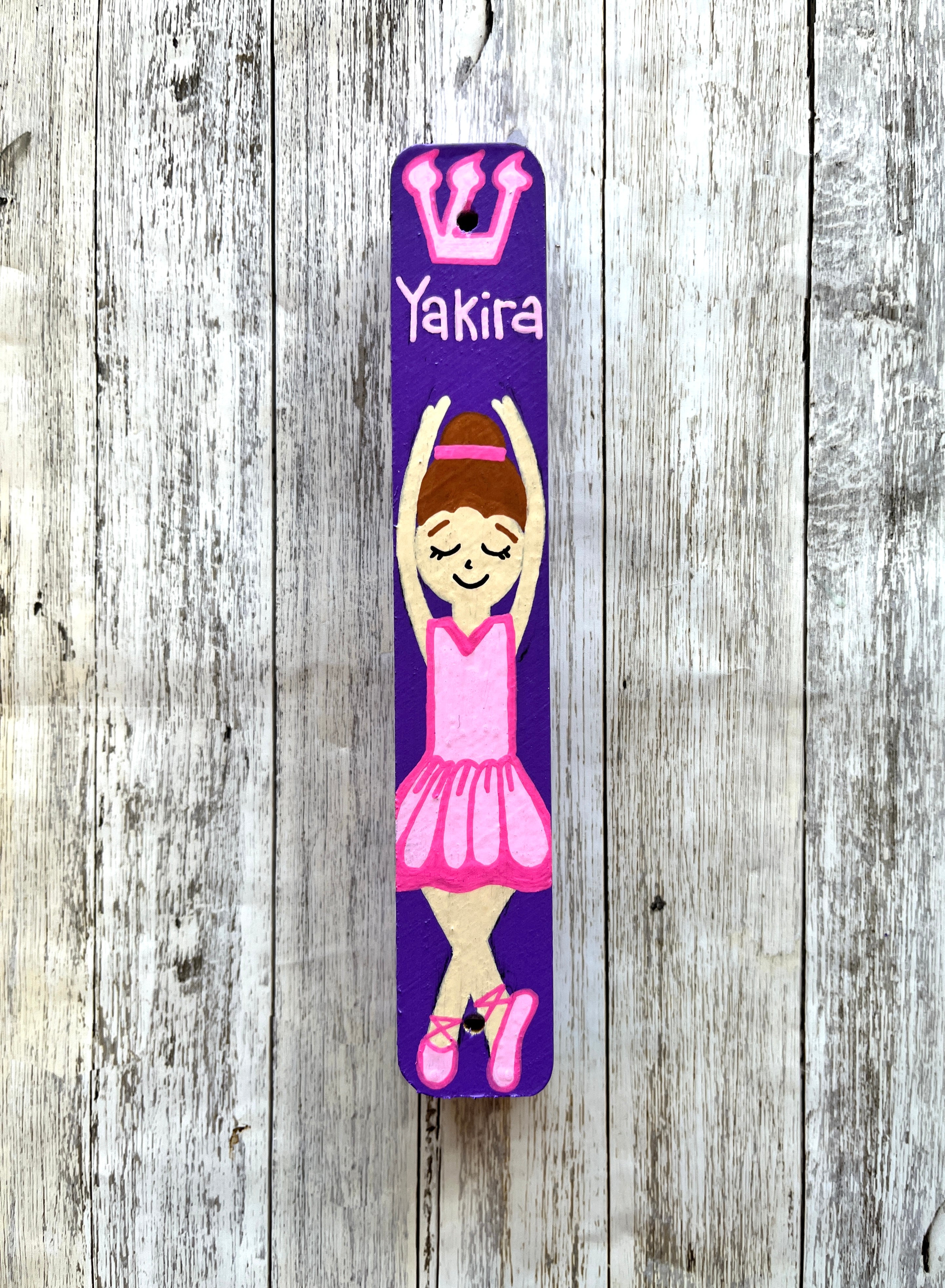 Personalized Hand Painted Mezuzah, Multiple Designs Available