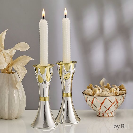 Shabbat Beeswax Candles- Peace Love Light Shop