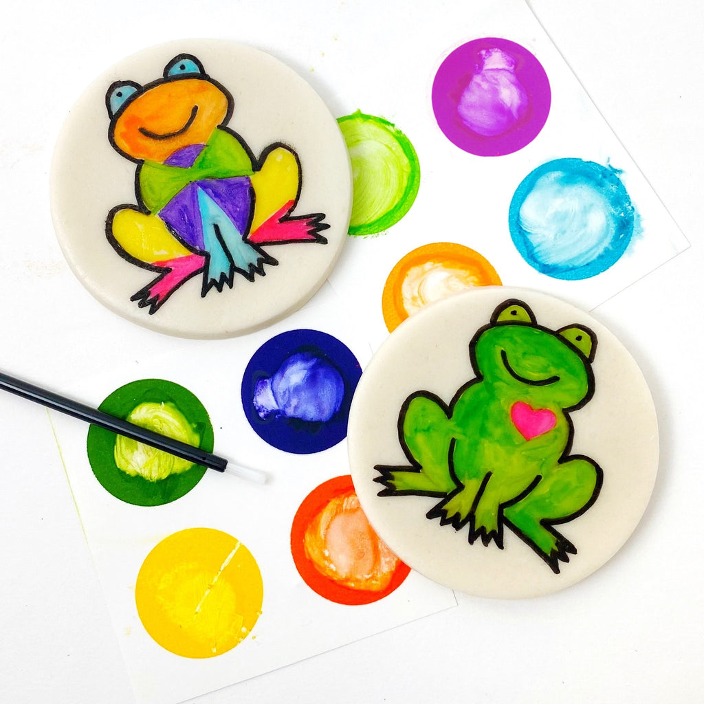 Passover Marzipan Paint Your Own Frogs and Matzoh