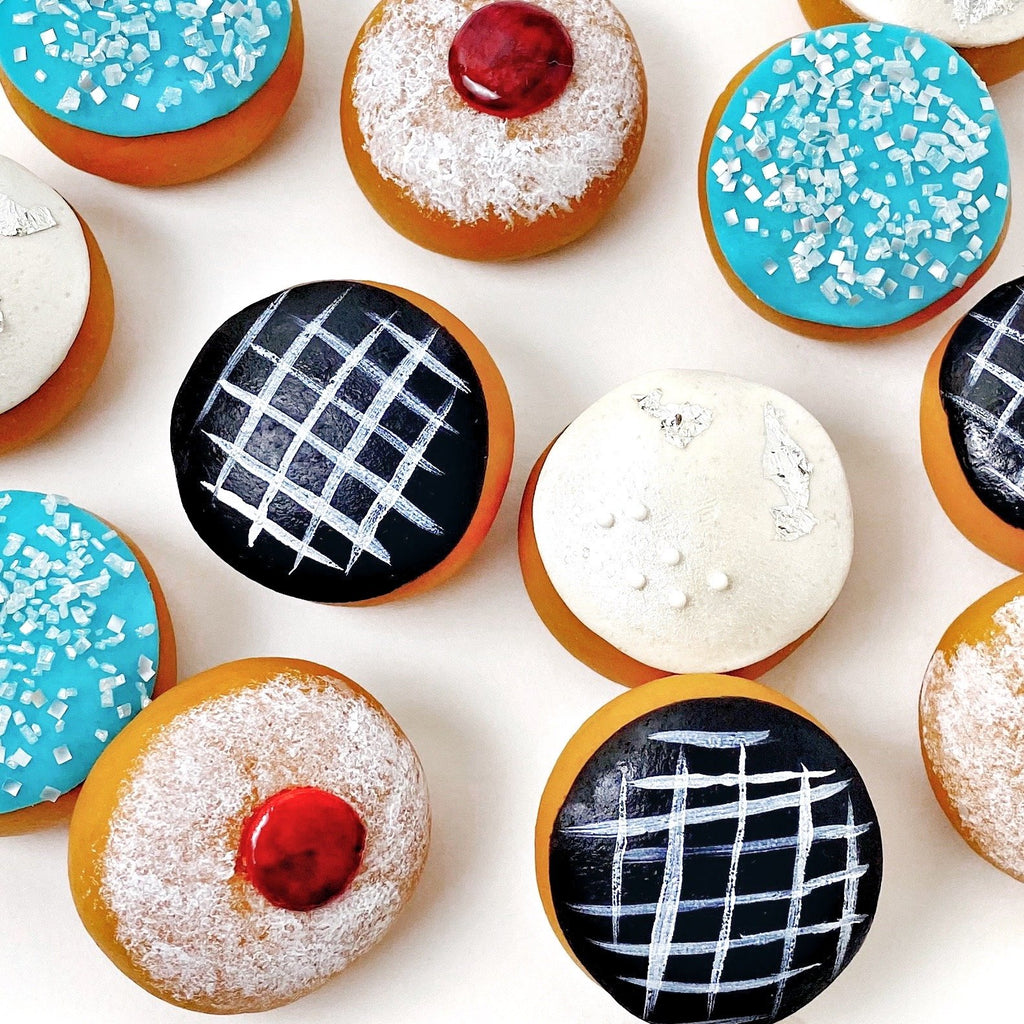 Hanukkah Marzipan Sufganiyot- Peace Love Light Shop