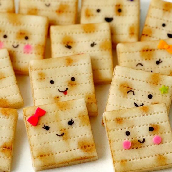 Passover Marzipan Happy Tiles- Peace love Light Shop