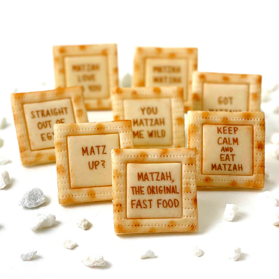 Marzipan matzah conversation tiles- Peace Love Light Shop