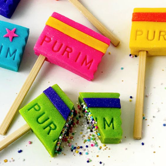 Purim Marzipan Sprinkle Surprise Gift- Peace Love Light Shop