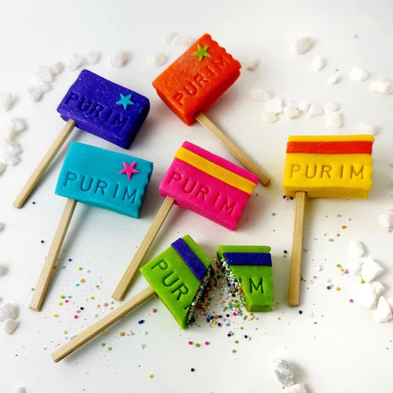 Purim Marzipan Sprinkle Surprise Gift- Peace Love Light Shop