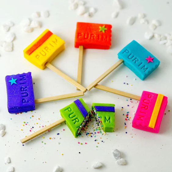 Purim Marzipan Sprinkle Surprise Gift- Peace Love Light Shop